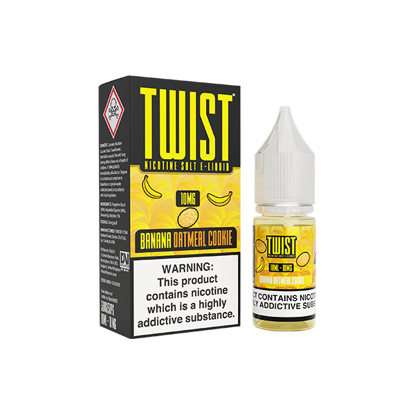 10mg Twist E-liquids Nic Salt 10ml (50VG/50PG) - www.justgovape.co.uk