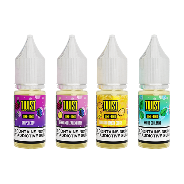 10mg Twist E-liquids Nic Salt 10ml (50VG/50PG) - www.justgovape.co.uk