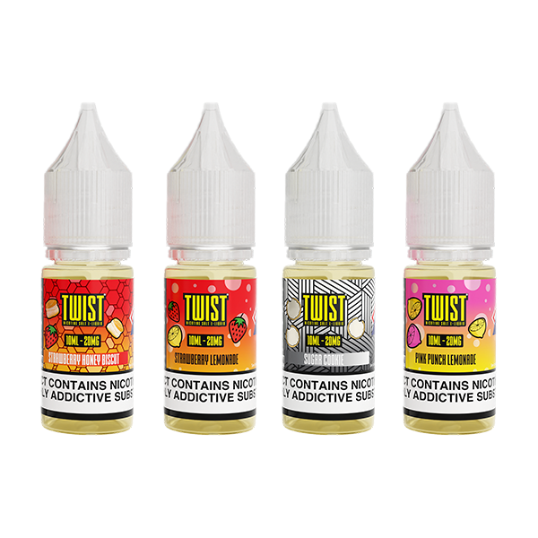 20mg Twist E-liquids Nic Salt 10ml (50VG/50PG) - www.justgovape.co.uk