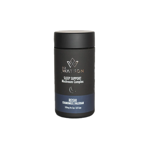 Dr Watson Sleep Support Mushroom Capsules - 60 Capsules - www.justgovape.co.uk