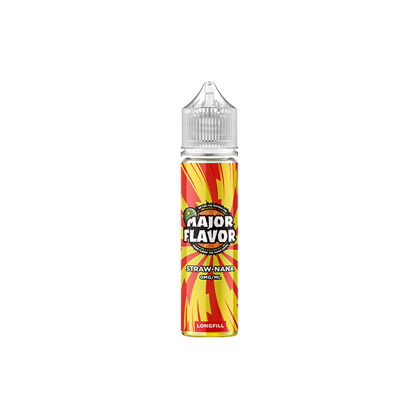 0mg Major Flavour 50ml Longfill (100PG) - www.justgovape.co.uk