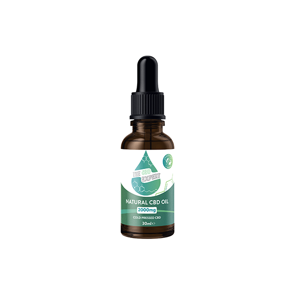 The CBD Expert 2000mg Cold Pressed CBD Oil 30ml - www.justgovape.co.uk