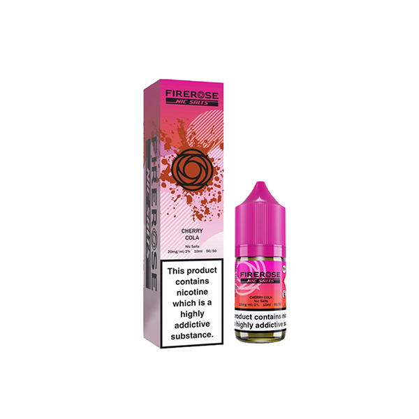 10mg Elux Firerose 5000 Nic salts 10ml (50VG/50PG) - www.justgovape.co.uk