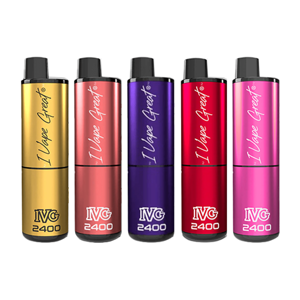 20mg I VG 2400 Disposable Vapes 2400 Puffs - 4 in 1 Multi-Edition - www.justgovape.co.uk