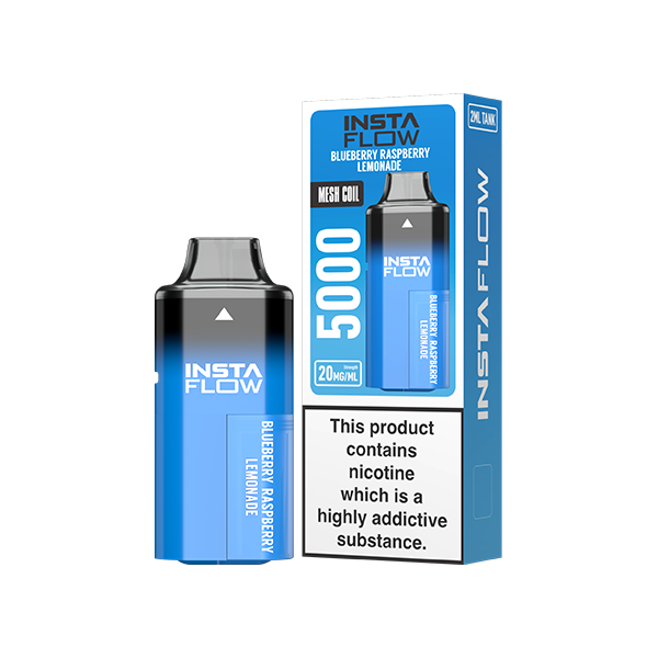 20mg Instaflow 5000 Disposable Rechargeable Vape Kit 5000 Puffs - www.justgovape.co.uk