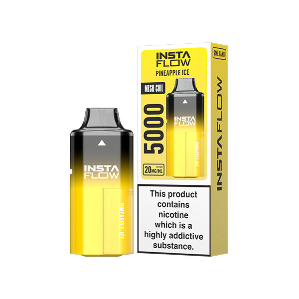 20mg Instaflow 5000 Disposable Rechargeable Vape Kit 5000 Puffs - www.justgovape.co.uk