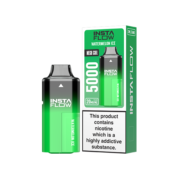 20mg Instaflow 5000 Disposable Rechargeable Vape Kit 5000 Puffs - www.justgovape.co.uk