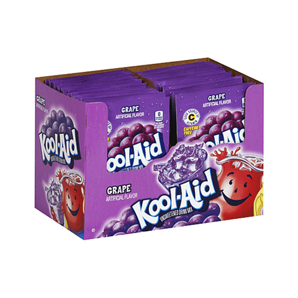 SHORT DATED :: USA Kool-Aid Unsweetened Drink Mix - 48 Packets - www.justgovape.co.uk