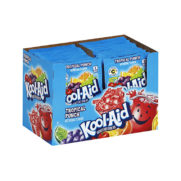 SHORT DATED :: USA Kool-Aid Unsweetened Drink Mix - 48 Packets - www.justgovape.co.uk