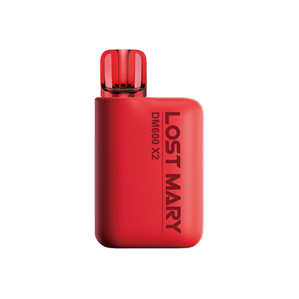 20mg Lost Mary DM600 X2 Disposable Pod Kit 1200 Puffs - Twin Pack - www.justgovape.co.uk