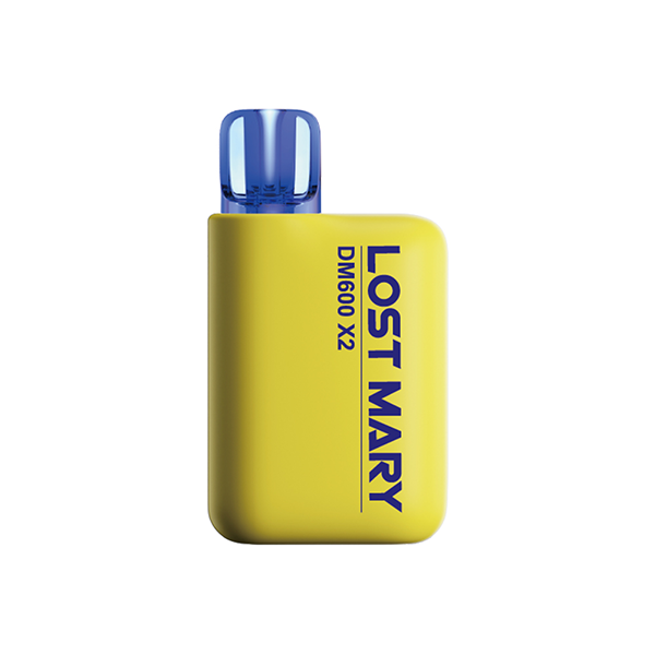 20mg Lost Mary DM600 X2 Disposable Pod Kit 1200 Puffs - Twin Pack - www.justgovape.co.uk