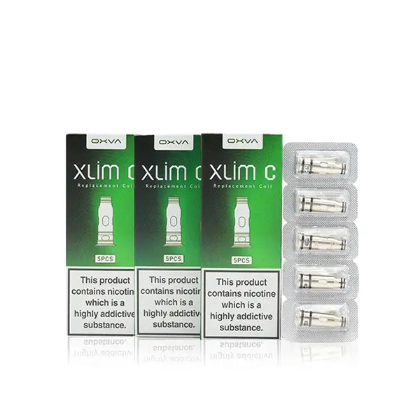 Oxva Xlim C Replacement Coils - 0.6Ω/0.8Ω/1.2Ω - www.justgovape.co.uk