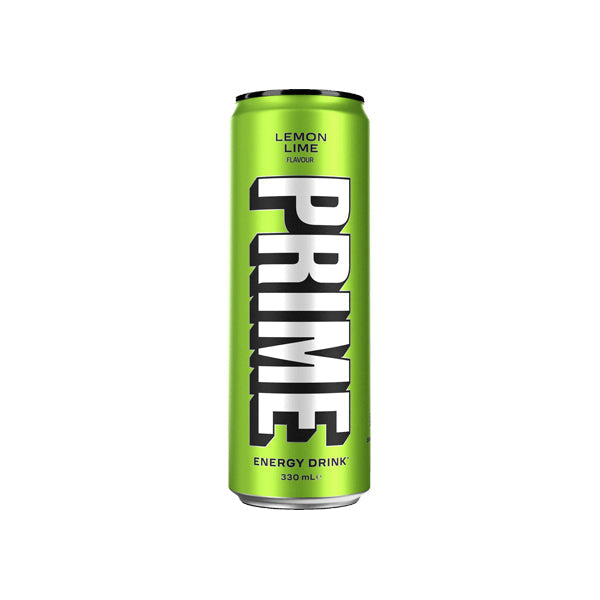 PRIME Energy USA Lemon Lime Drink Can 355ml - www.justgovape.co.uk