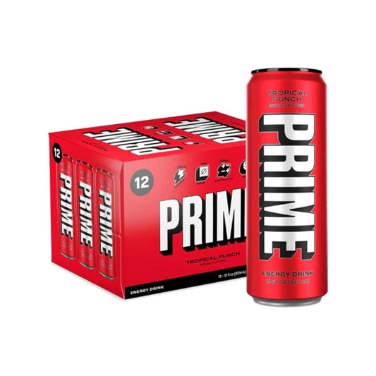 PRIME Energy USA Tropical Punch Drink Can 355ml - www.justgovape.co.uk