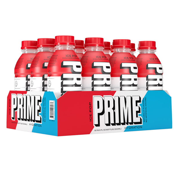 PRIME Hydration Ice Pop Sports Drink 500ml - www.justgovape.co.uk