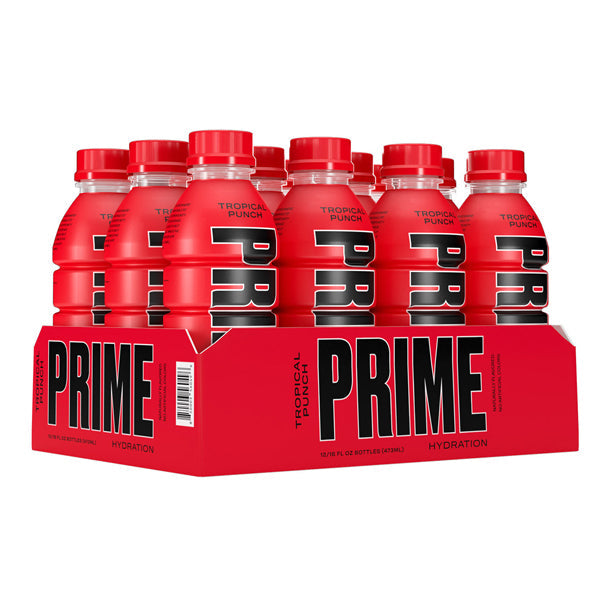 PRIME Hydration Tropical Punch Sports Drink 500ml - www.justgovape.co.uk