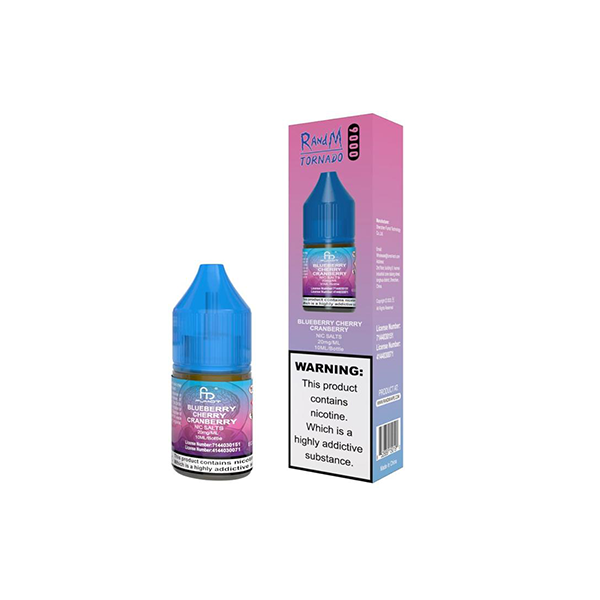 20mg RandM 9000 Tornado Nic Salts (50VG/50PG) - www.justgovape.co.uk