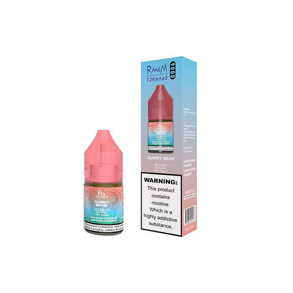 20mg RandM 9000 Tornado Nic Salts (50VG/50PG) - www.justgovape.co.uk