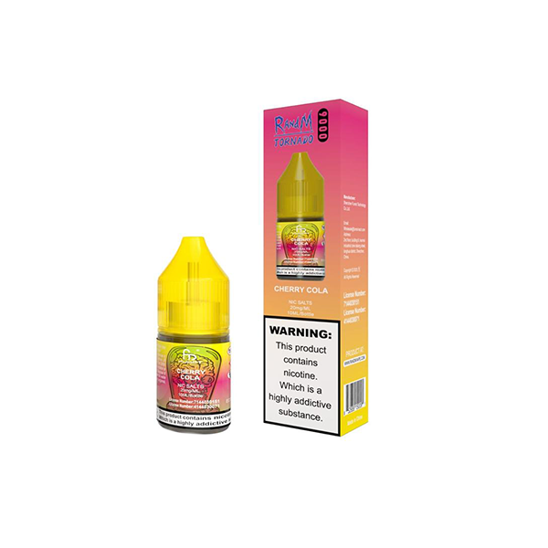 20mg RandM 9000 Tornado Nic Salts (50VG/50PG) - www.justgovape.co.uk