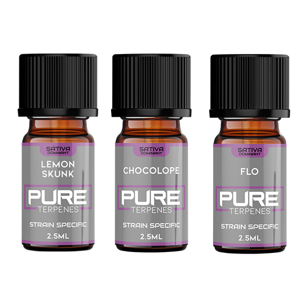 UK Flavour Pure Terpenes Sativa - 2.5ml - www.justgovape.co.uk