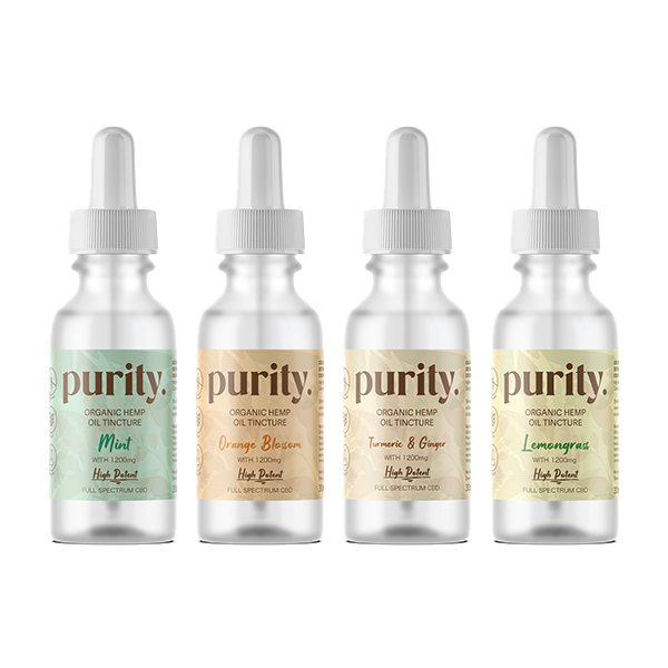 Purity 1200mg Full-Spectrum High Potency CBD Olive Oil 30ml - www.justgovape.co.uk