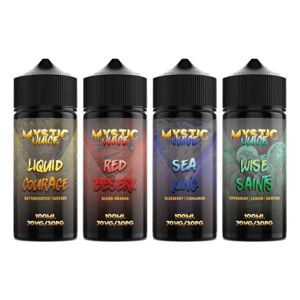 Mystic Juice 100ml Shortfill 0mg (70VG/30PG) - www.justgovape.co.uk