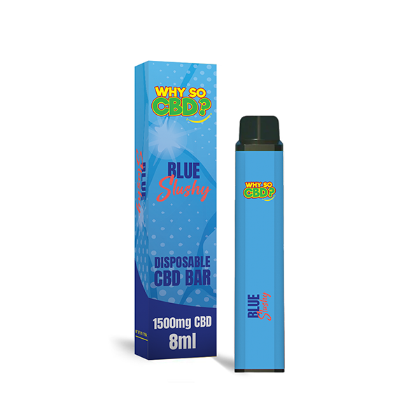 Why So CBD? 1500mg CBD Broad Spectrum Disposable Vape - 8ml - www.justgovape.co.uk