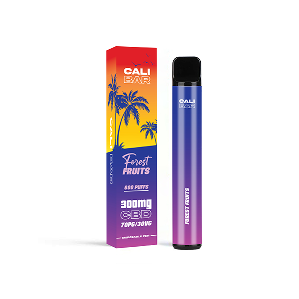 CALI BAR C600 300mg CBD Disposable Vape Device 600 Puffs - www.justgovape.co.uk