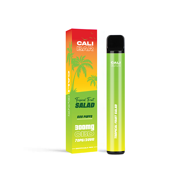 CALI BAR C600 300mg CBD Disposable Vape Device 600 Puffs - www.justgovape.co.uk