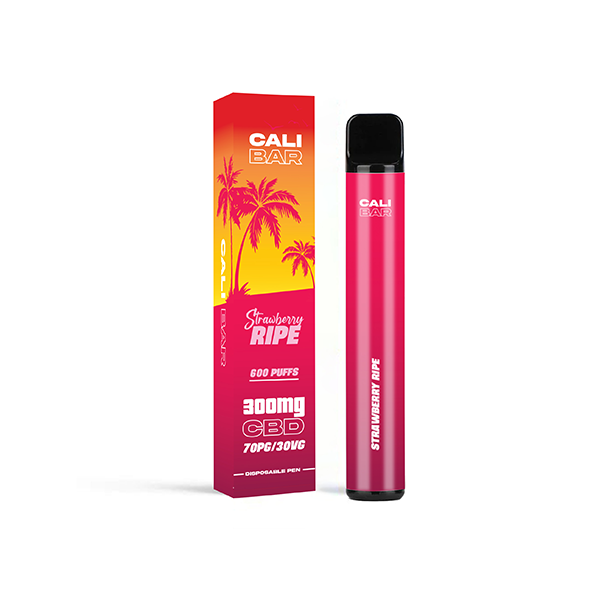 CALI BAR C600 300mg CBD Disposable Vape Device 600 Puffs - www.justgovape.co.uk