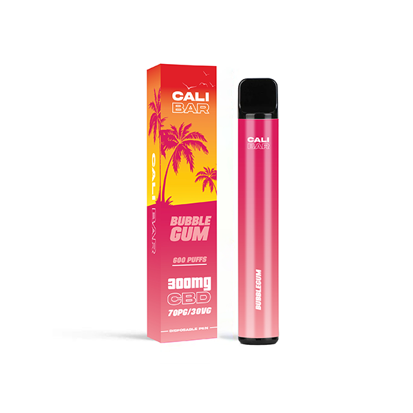 CALI BAR C600 300mg CBD Disposable Vape Device 600 Puffs - www.justgovape.co.uk