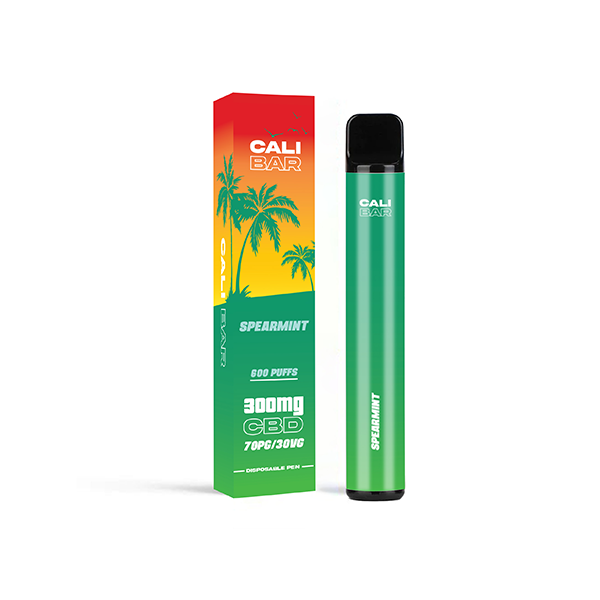 CALI BAR C600 300mg CBD Disposable Vape Device 600 Puffs - www.justgovape.co.uk