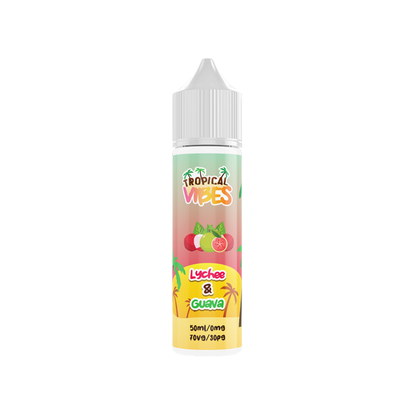 Tropical Vibes 50ml Shortfill 0mg (70VG/30PG) - www.justgovape.co.uk