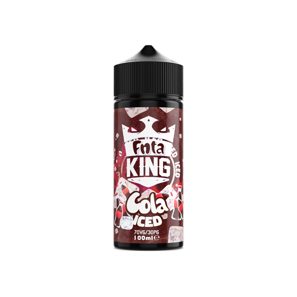 FNTA King Iced 100ml Shortfill 0mg (70VG/30PG) - www.justgovape.co.uk