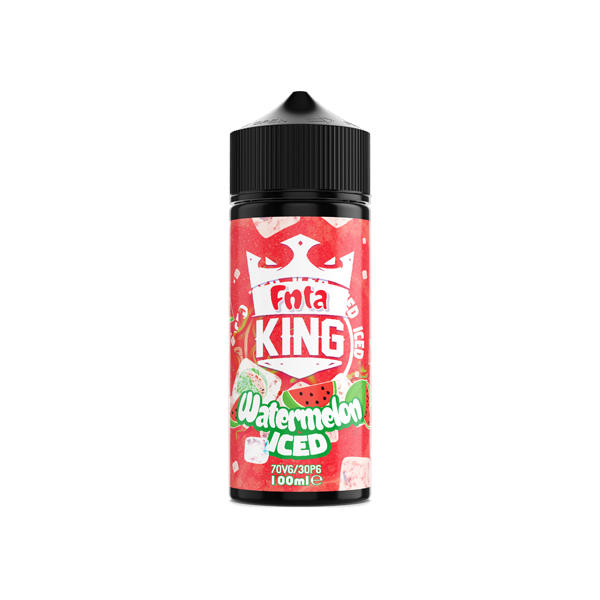 FNTA King Iced 100ml Shortfill 0mg (70VG/30PG) - www.justgovape.co.uk