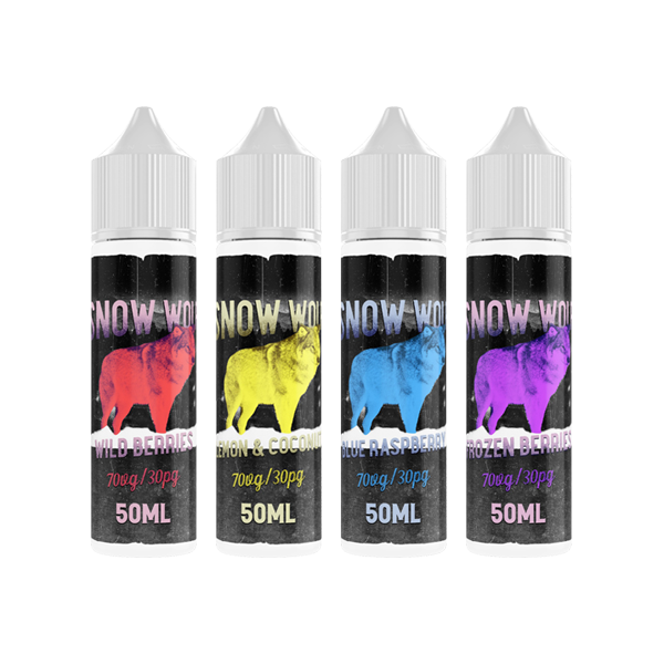 Snow Wolf 50ml Shortfill 0mg (70VG/30PG) - www.justgovape.co.uk