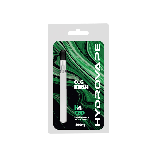 Hydrovape 800mg H4 CBD Disposable Vape Pen - www.justgovape.co.uk