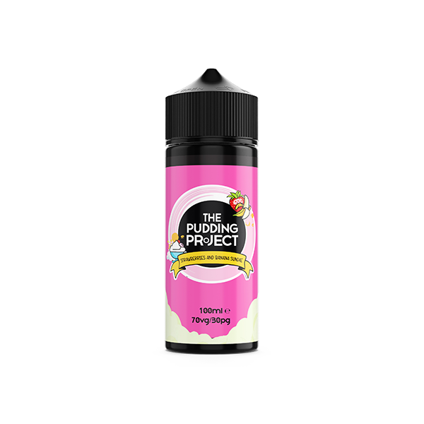 0mg Pudding Project E-liquid Shortfill 100ml (70VG/30PG) - www.justgovape.co.uk