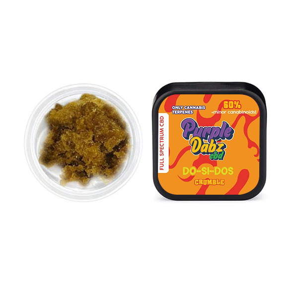 Purple Dank 60% Full Spectrum Crumble - 0.5g (BUY 1 GET 1 FREE) - www.justgovape.co.uk