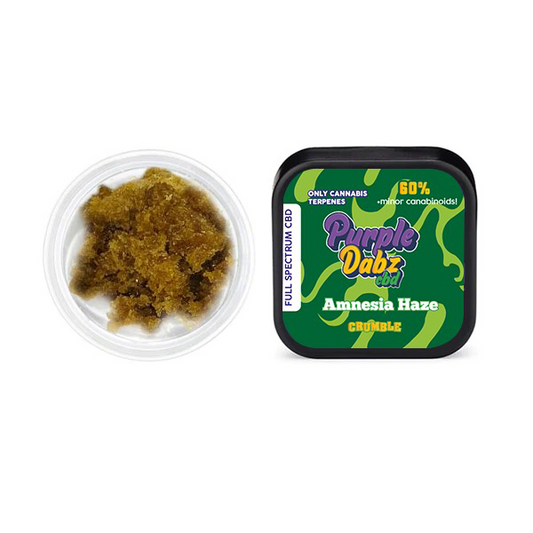 Purple Dank 60% Full Spectrum Crumble - 0.5g (BUY 1 GET 1 FREE) - www.justgovape.co.uk