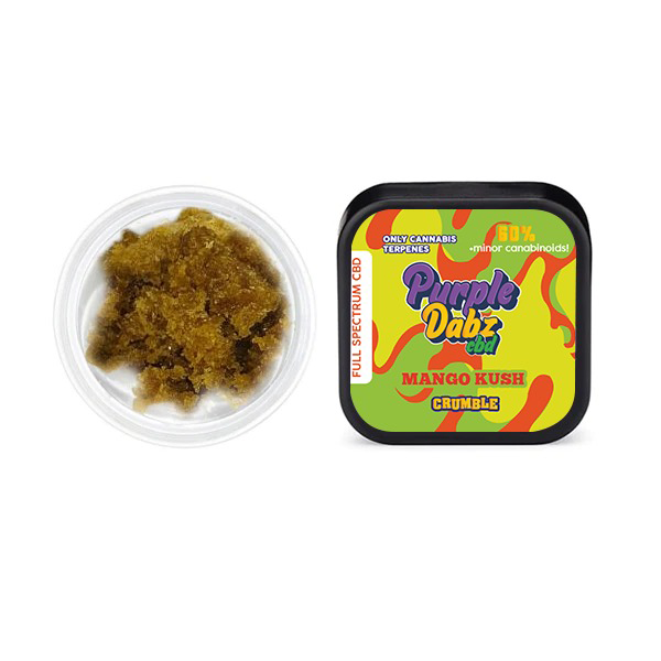 Purple Dank 60% Full Spectrum Crumble - 0.5g (BUY 1 GET 1 FREE) - www.justgovape.co.uk