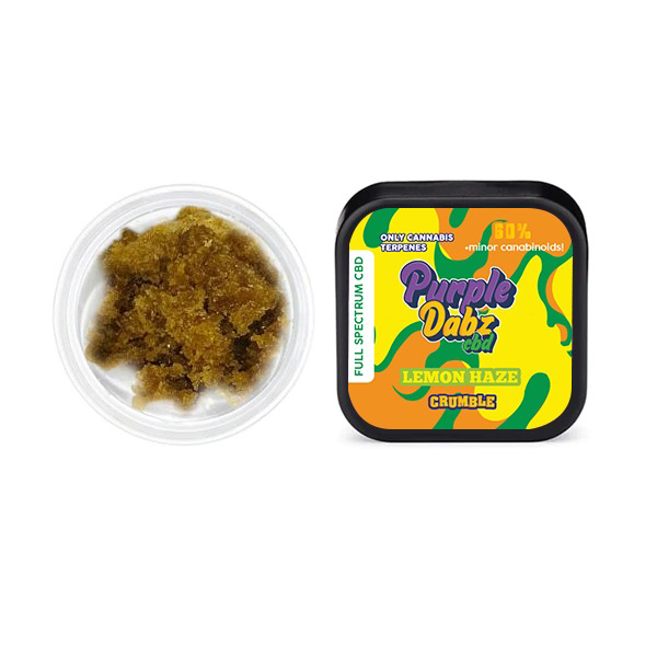 Purple Dank 60% Full Spectrum Crumble - 1.0g (BUY 1 GET 1 FREE) - www.justgovape.co.uk