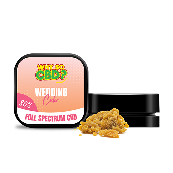 Why So CBD? 80% Full Spectrum CBD Crumble 5g - www.justgovape.co.uk