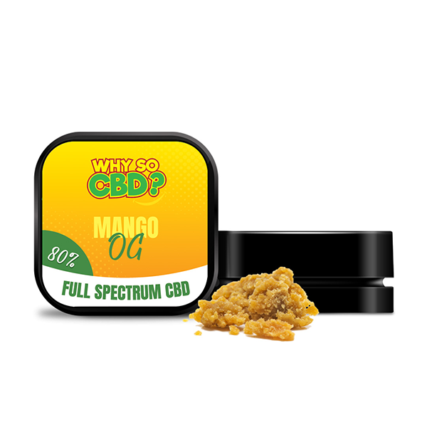 Why So CBD? 80% Full Spectrum CBD Crumble 1g - www.justgovape.co.uk