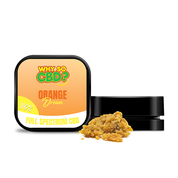 Why So CBD? 80% Full Spectrum CBD Crumble 5g - www.justgovape.co.uk