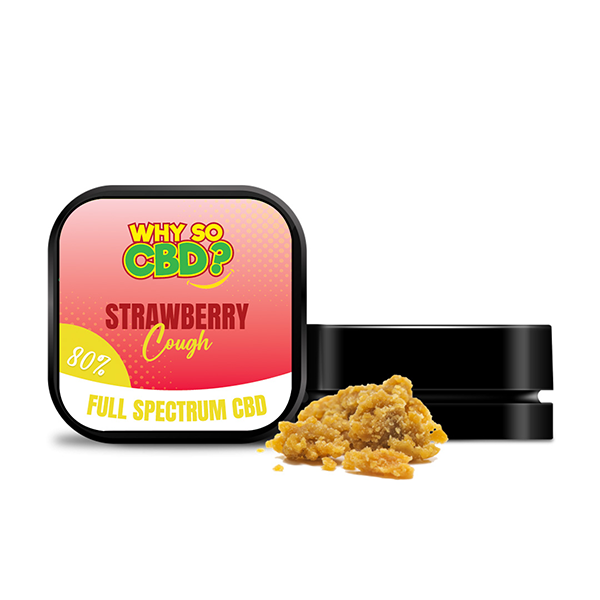 Why So CBD? 80% Full Spectrum CBD Crumble 5g - www.justgovape.co.uk