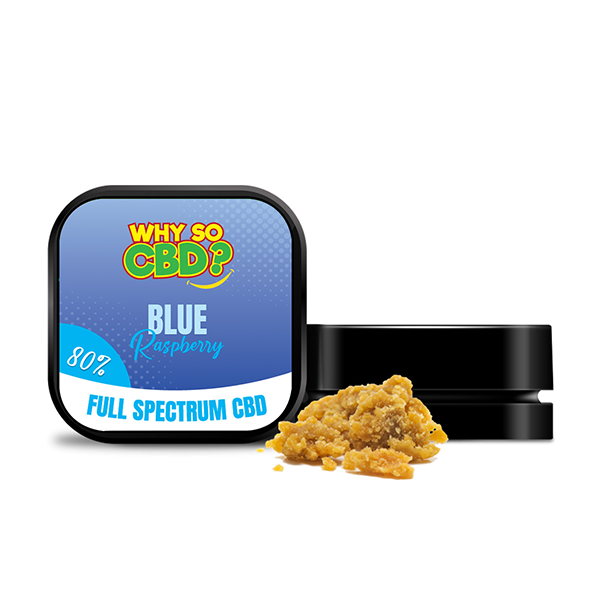 Why So CBD? 80% Full Spectrum CBD Crumble 1g - www.justgovape.co.uk