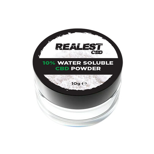 Realest CBD 10% Water Soluble CBD Powder (BUY 1 GET 1 FREE) - www.justgovape.co.uk