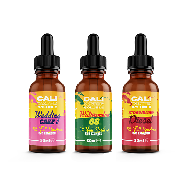 CALI 5% Water Soluble Full Spectrum CBD Extract - Original 30ml - www.justgovape.co.uk