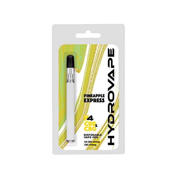 Hydrovape 800mg H4CBD & CBG Disposable Vape Pen - www.justgovape.co.uk